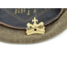 Béret Canadian 1945 & Cap Badge Regiment de la Chaudière