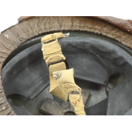 Casque MKII Canadien 1942 & Couvre casque anti-gaz