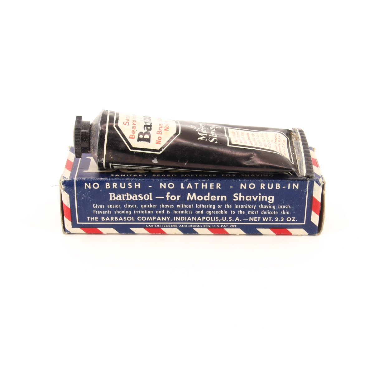 Barbasol US Army cream shaving