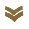 Paire de grades Corporal British Army