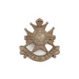 Cap badge "Economique" Notts & Derby Regiment ( Sherwood Foresters)