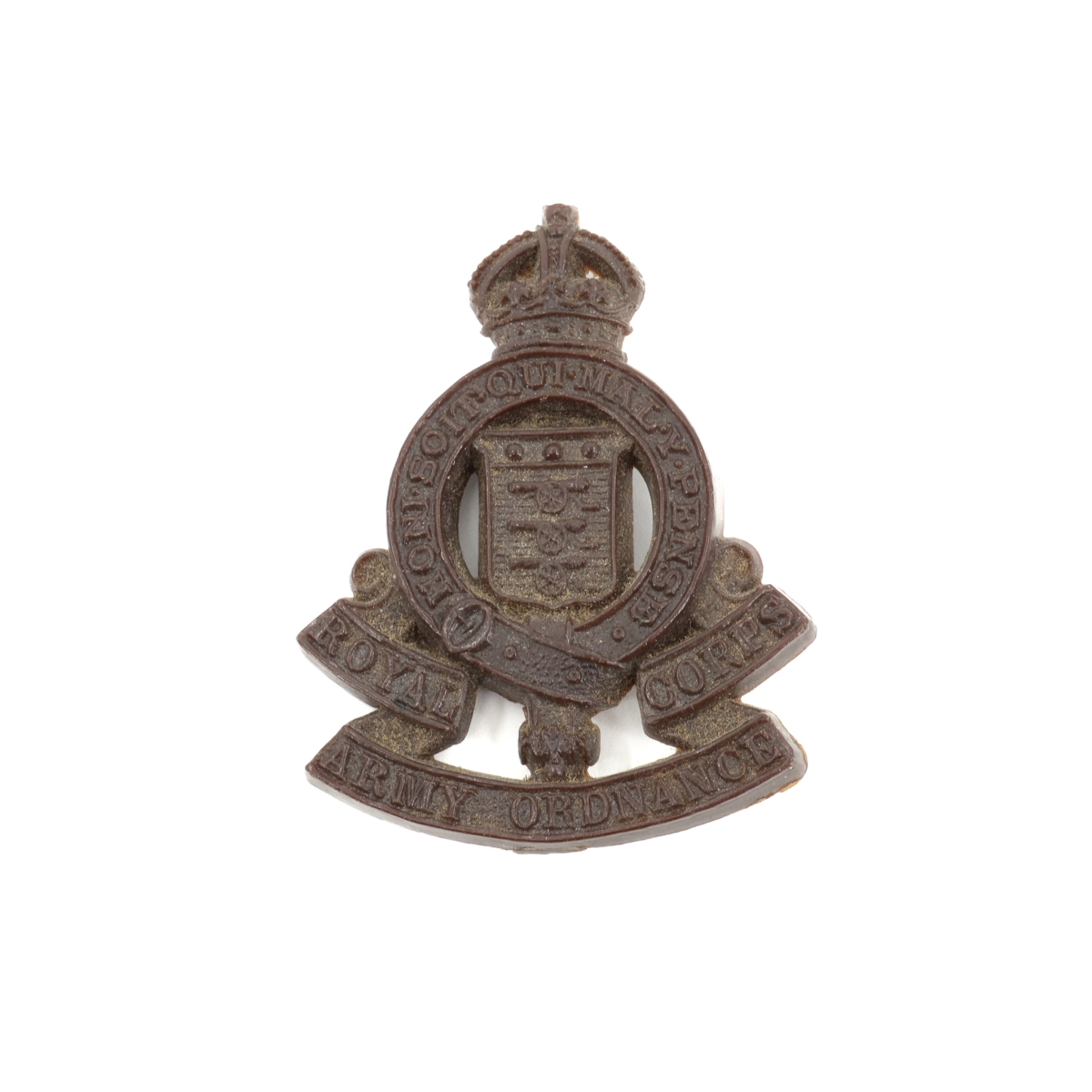 Cap badge "Economic" Royal Army Ordnance Corps