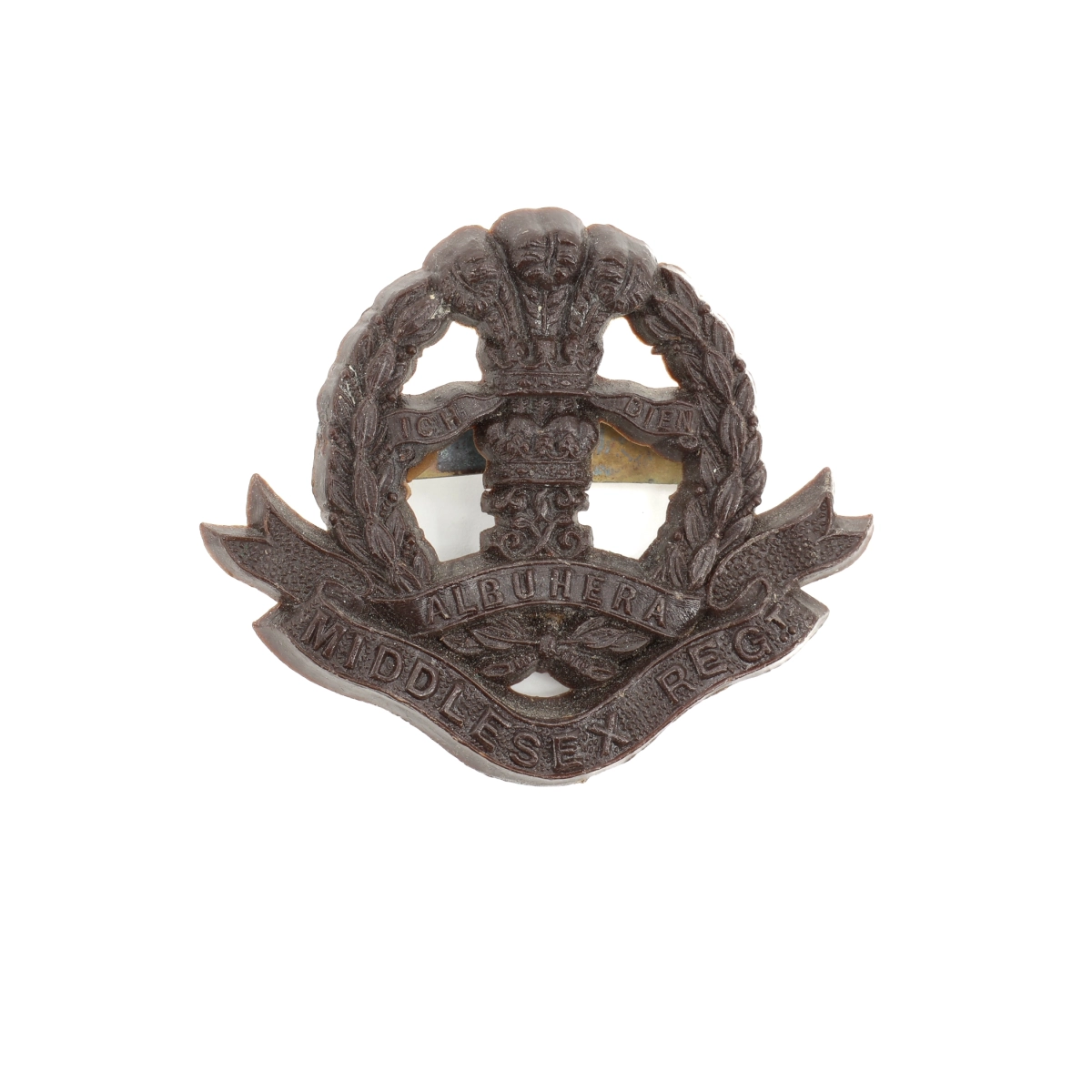 Cap badge "Economic" Middlesex Regiment