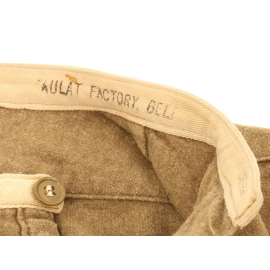 British Army flannel shirt