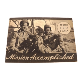 Booklet « Mission Accomplished » US Army