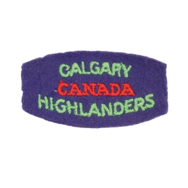 Title Calgary Highlanders  Canada