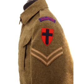 Battledress Royal Canadian Ordnance Corps - 21th Army Group GHQ and LofC (Lines of Communication) Troops