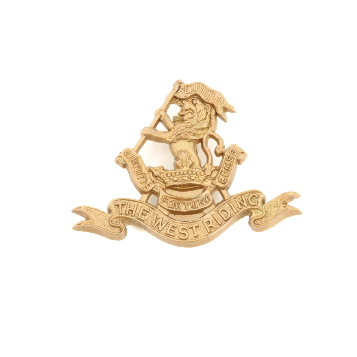 Cap badge "Economic" The West Riding RegimentDuke of Wellington's Regiment