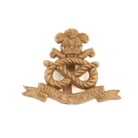 Cap badge "Economique" North Staffordshire Regiment