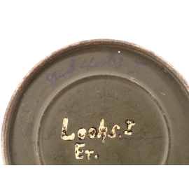 Boitier de masque  anti-gaz  Wehrmacht Camouflé 1940