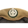 Khaki béret "Rifle Brigade" British Army 1945
