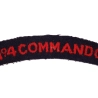 N°6 Commando Embroideread shoulder Title