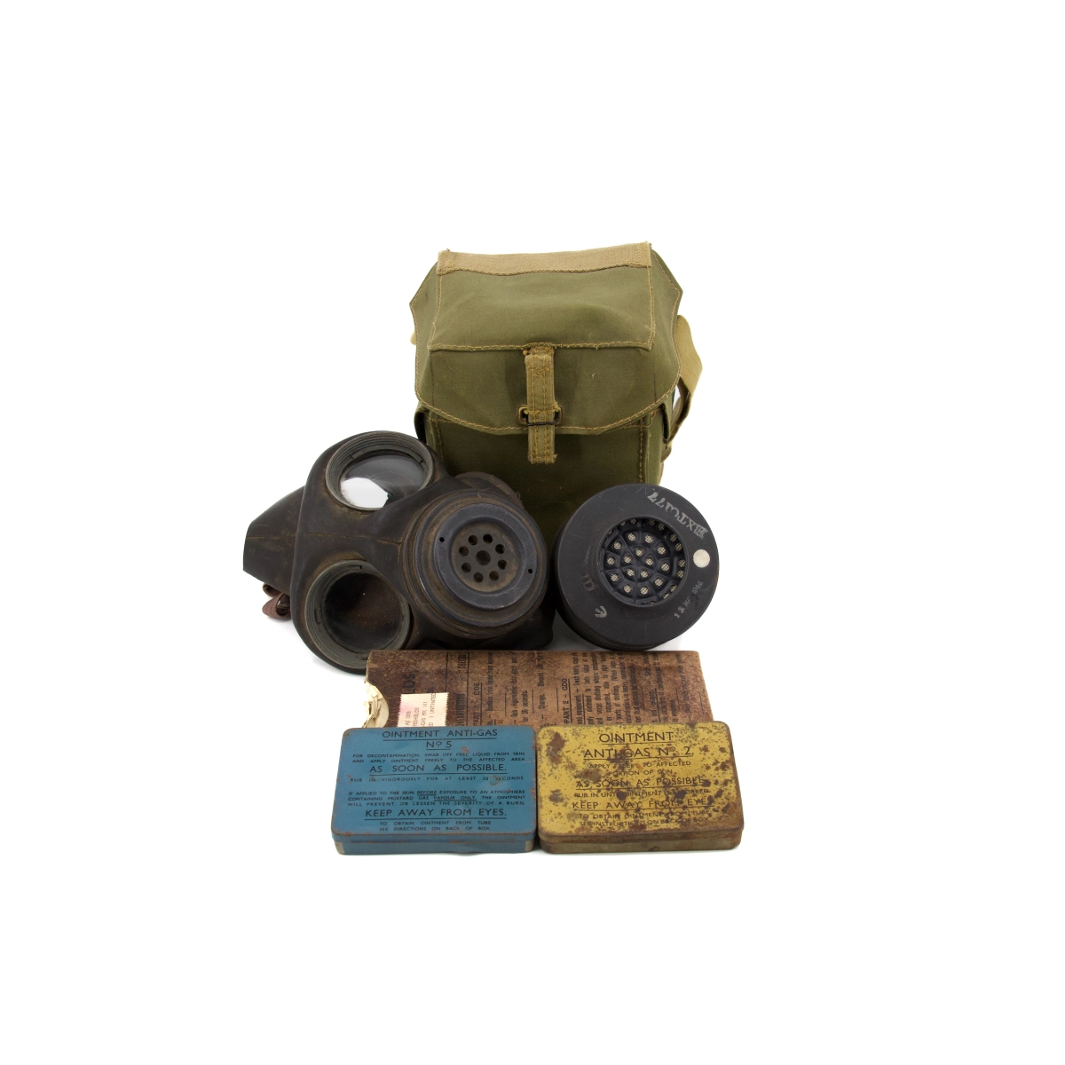 Mask Gaz British Army 1943