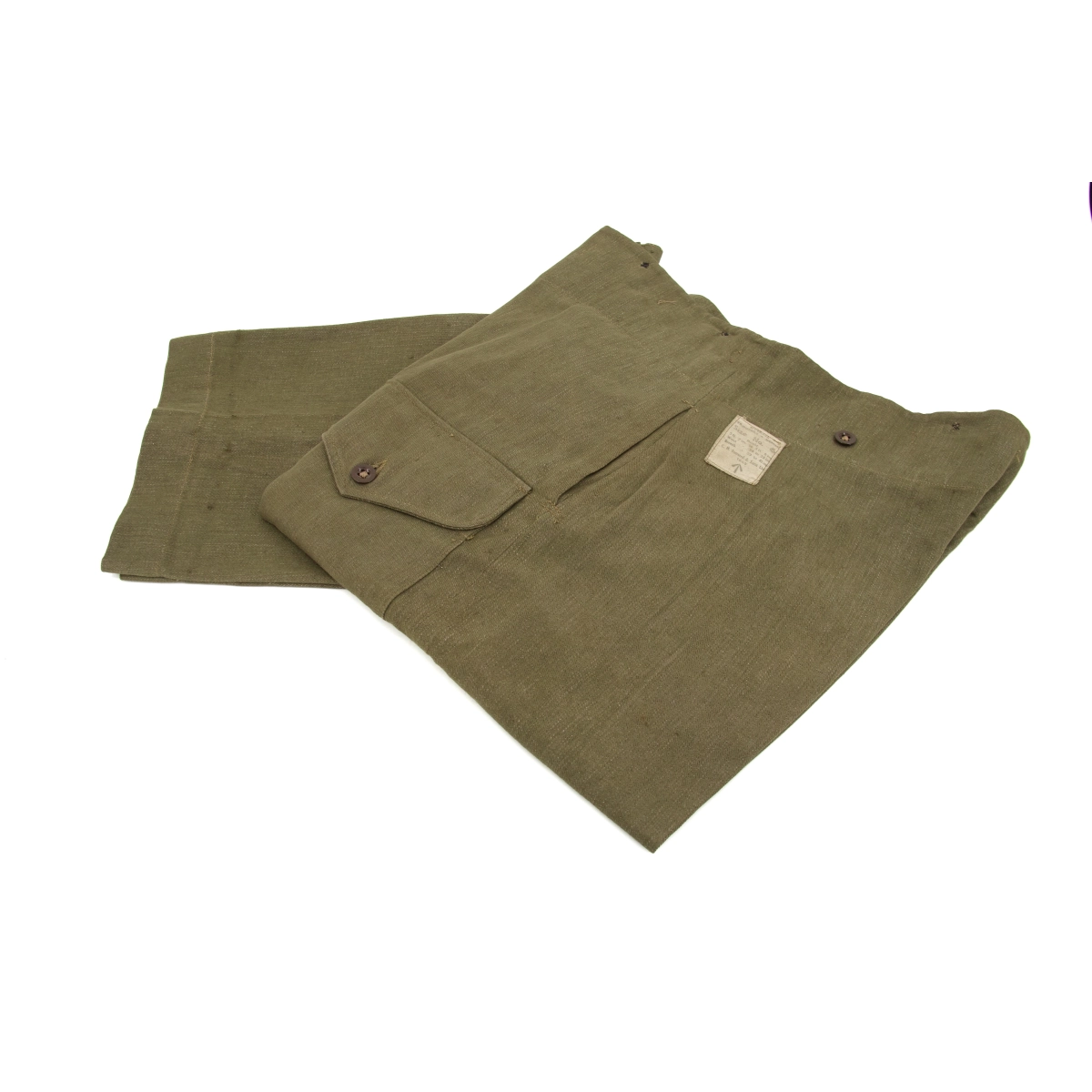 Pantalon Pattern 40 Denim British Army 1943