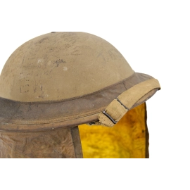 Casque MKII British 1940 & Protection anti-gaz "Early"