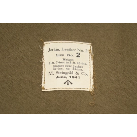 Leather Jerkin "Camouflé" British Army 1941