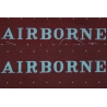 Paire d'Insignes "Airborne" Strip Imprimés