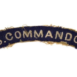 N°3 Commando Title British Army "Early"