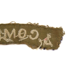 N°3 Commando Title British Army "Early"