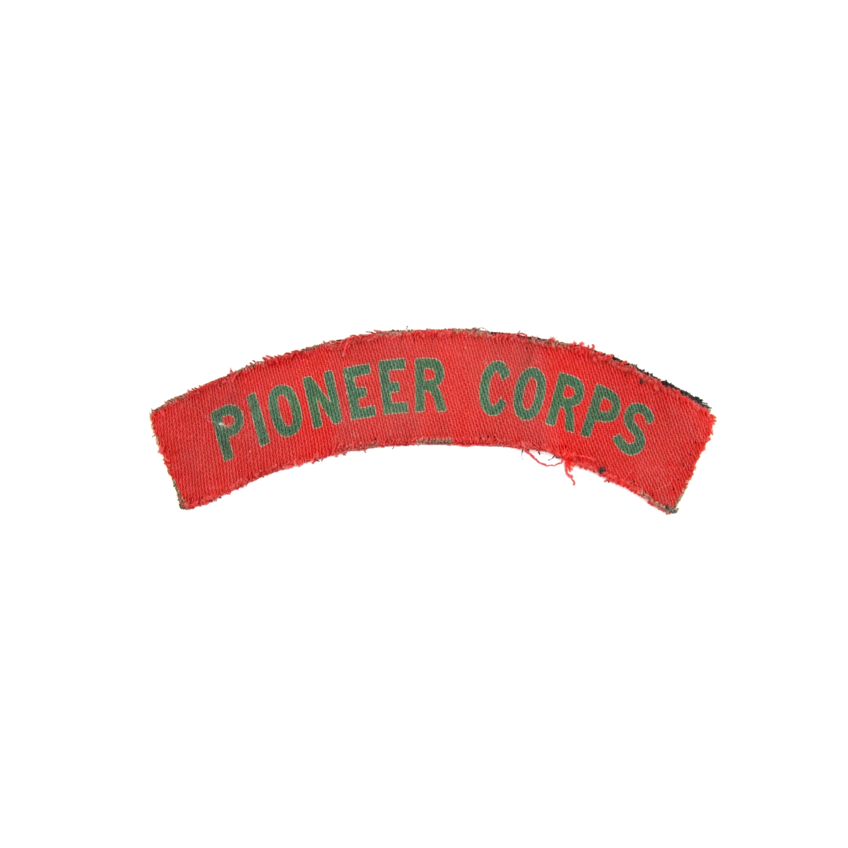 Title Pioneer Corps British Army