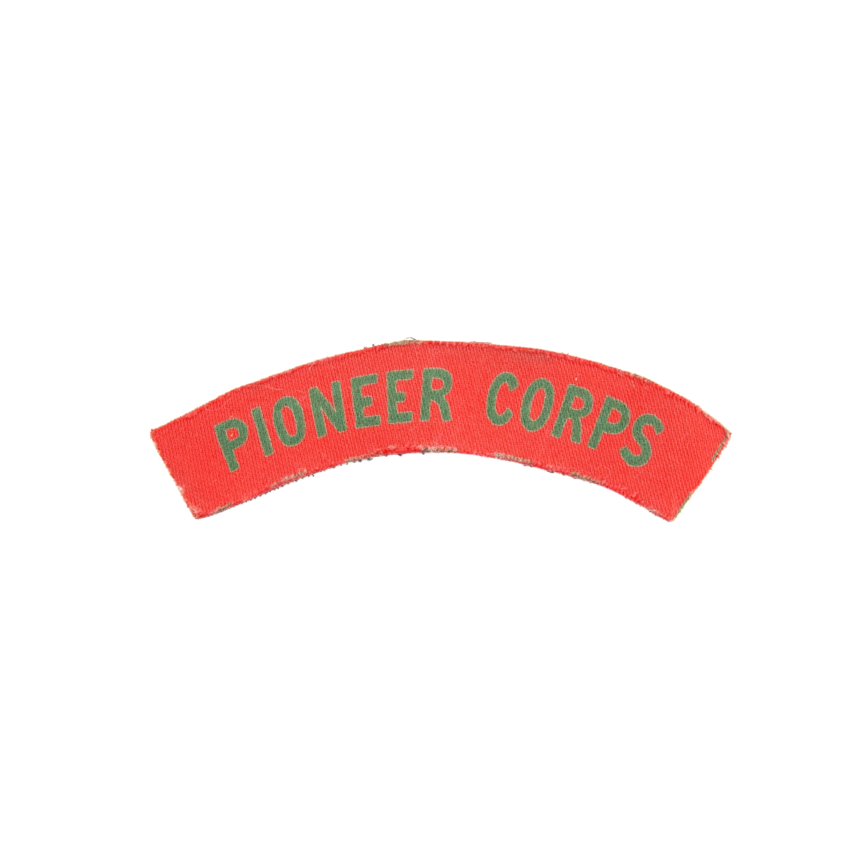 Title Pioneer Corps British Army