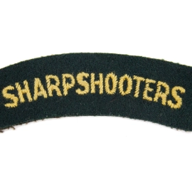 Title Sharpshooters British Army