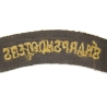 Title Sharpshooters British Army