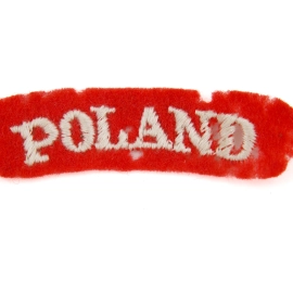 Embroidered Title Poland