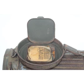 Boitier de masque anti-gaz Wehrmacht Camouflé 1940