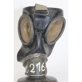 Boitier de masque anti-gaz Wehrmacht Camouflé 1940