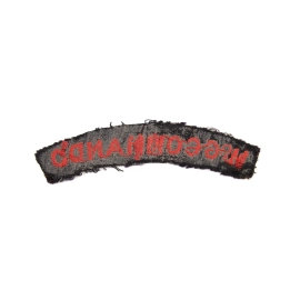 N°6 Commando Embroideread shoulder Title