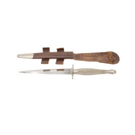 Fairbairn Sykes Wilkinson Sword "Nickelled"