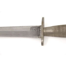 Dague Fairbairn Sykes Wilkinson Sword "Nickelée"
