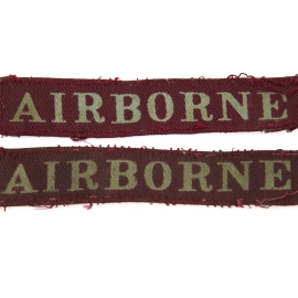 Pair "Airborne" Strip Printed