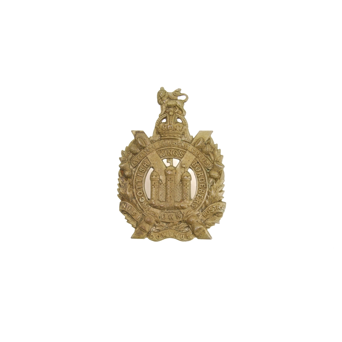 Cap Badge "King's Own Scottish Borderers"