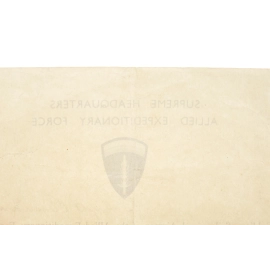 Message Général Dwight D Eisenhower