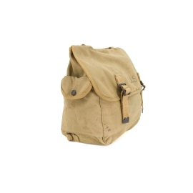 Musette M-36 British Made US Army "Charles W. Lodrey (31365390)"