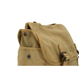 Musette M-36 British Made US Army "Charles W. Lodrey (31365390)"