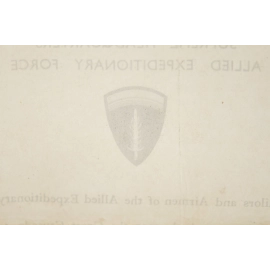 Message Général Dwight D Eisenhower
