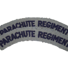 Paire d'Insignes Parachute Regiment Imprimés