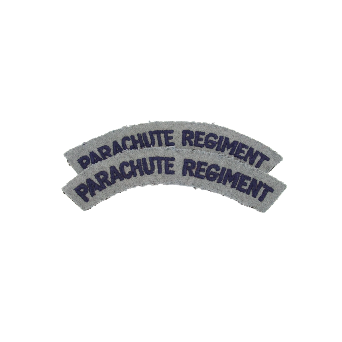 Pair Titles Parachute Regiment Printed