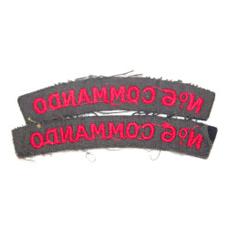 Paire insigne n°6 Commando British Army
