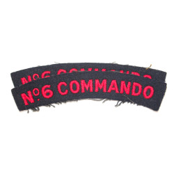 Paire insigne n°6 Commando British Army