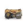 Boitier de masque anti-gaz Wehrmacht Camouflé 1940