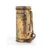 Camouflaged gas mask canister 1940