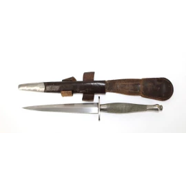 Fairbairn Sykes  Dagger "nickel-plated"