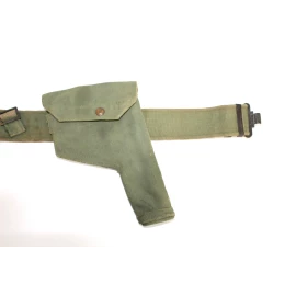 Holster Webley & Ceinturon British Army blancotés