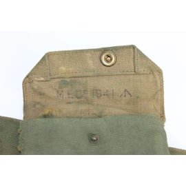 Holster Webley & Ceinturon British Army blancotés