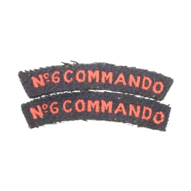 Paire insigne n°6 Commando British Army