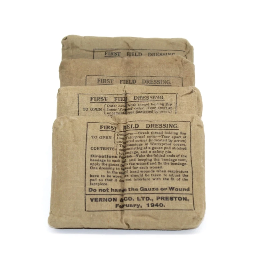 Ensemble de 4 pansements British Army